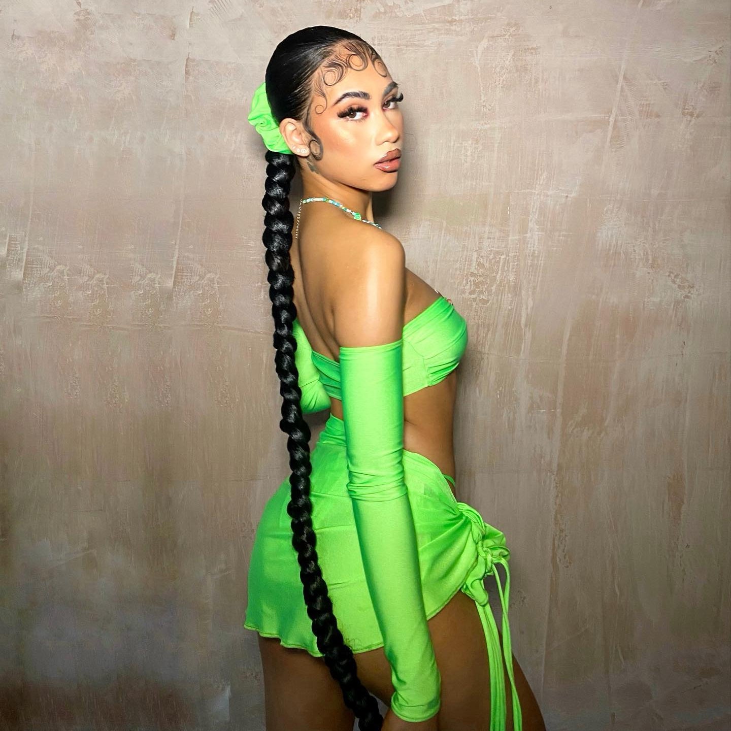 MARIE SKIRT - Lime n' Soda. image 0